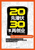 20几岁先潜伏 30几岁