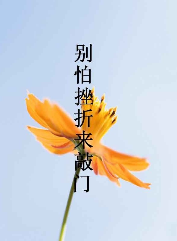 别怕挫折来敲门