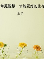 掌握智慧，才能更好的生