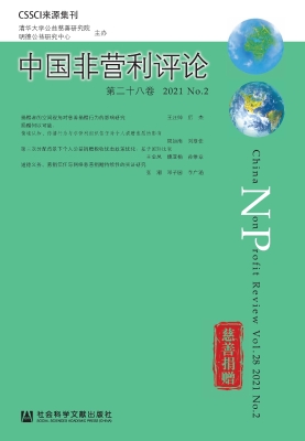 中国非营利评论 2021 