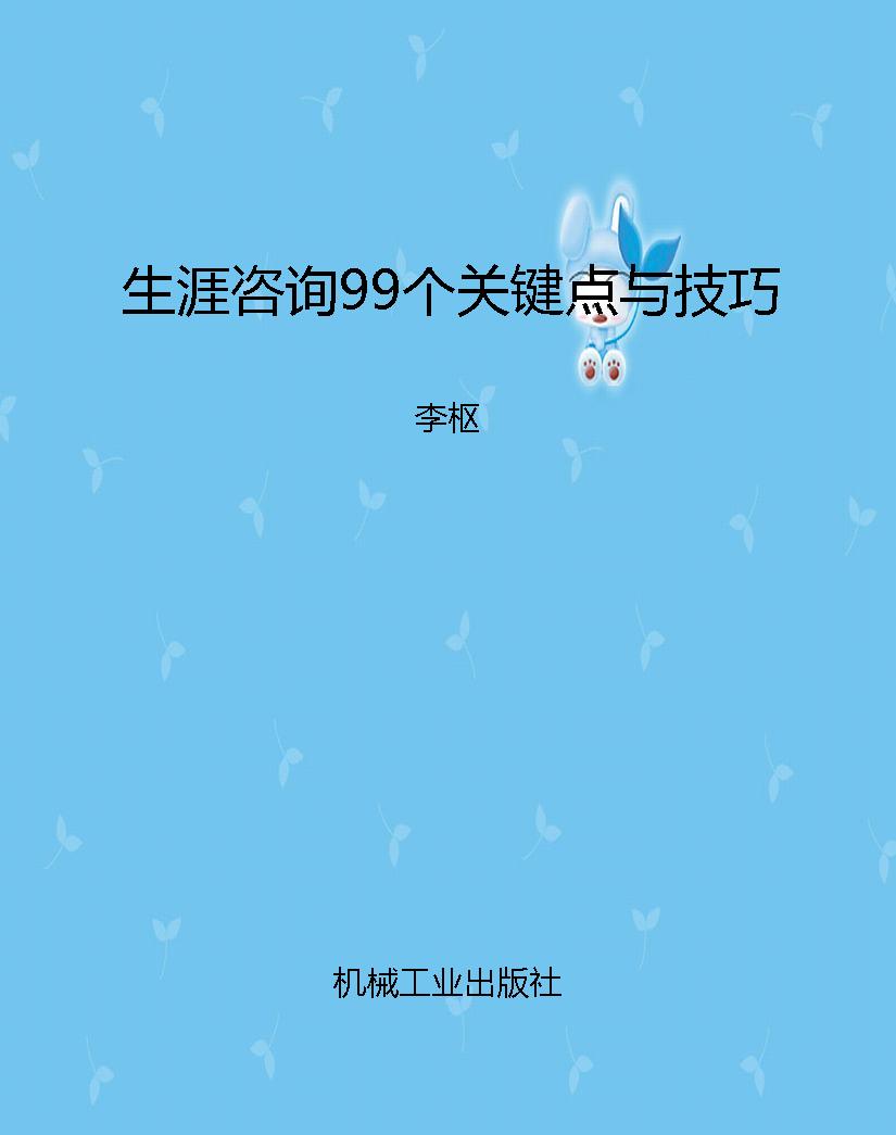 生涯咨询99个关键点与