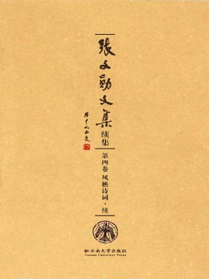 张文勋文集续集（第四卷