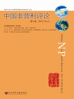 中国非营利评论 第十