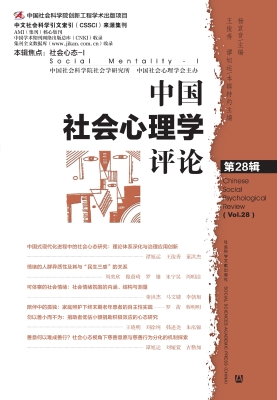 中国社会心理学评论（第