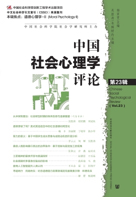 中国社会心理学评论（第