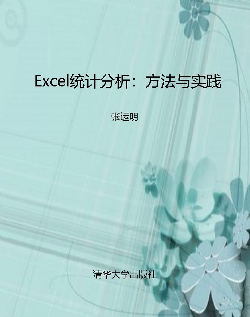 Excel统计分析：方法与