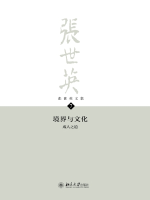 张世英文集·第7卷：境