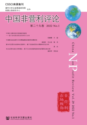 中国非营利评论 2022 
