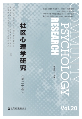 社区心理学研究（第二十