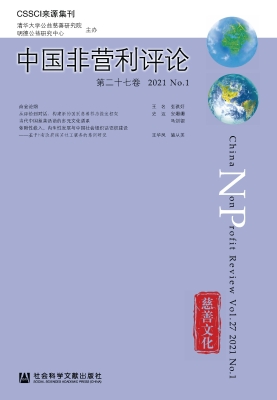中国非营利评论 2021 