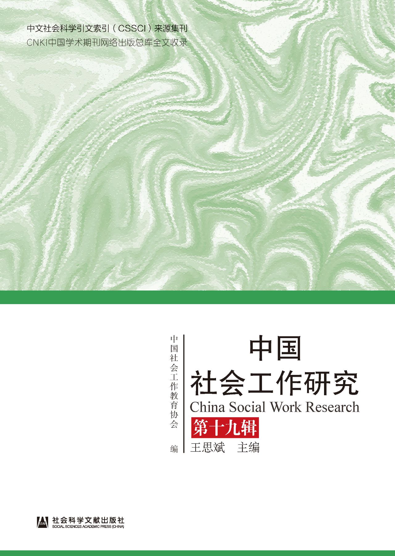 中国社会工作研究（第19