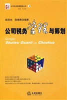 公司税务管理与筹划