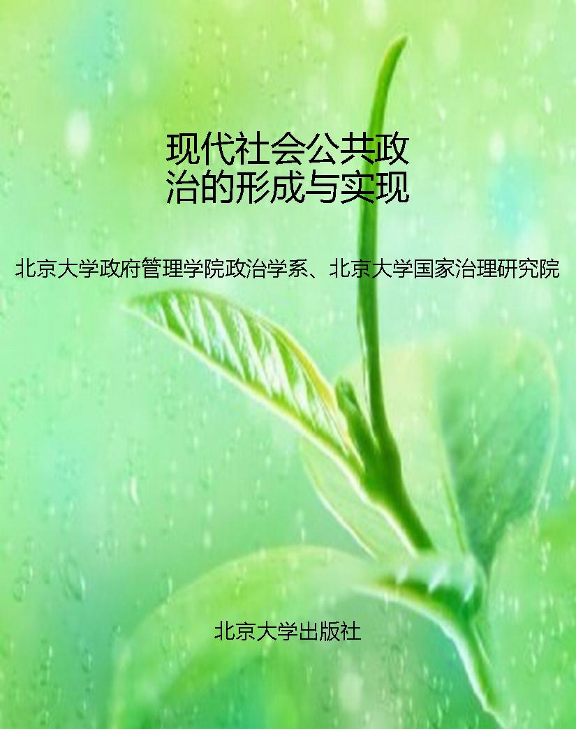 现代社会公共政治的形