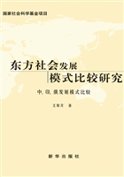东方社会发展模式比较