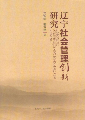 辽宁社会管理创新研究