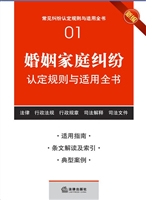婚姻家庭纠纷认定规则