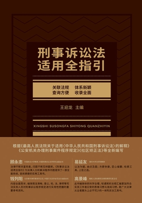 刑事诉讼法适用全指引