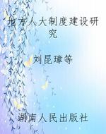 地方人大制度建设研究