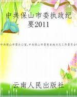中共保山市委执政纪要