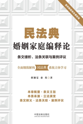 民法典婚姻家庭编释论