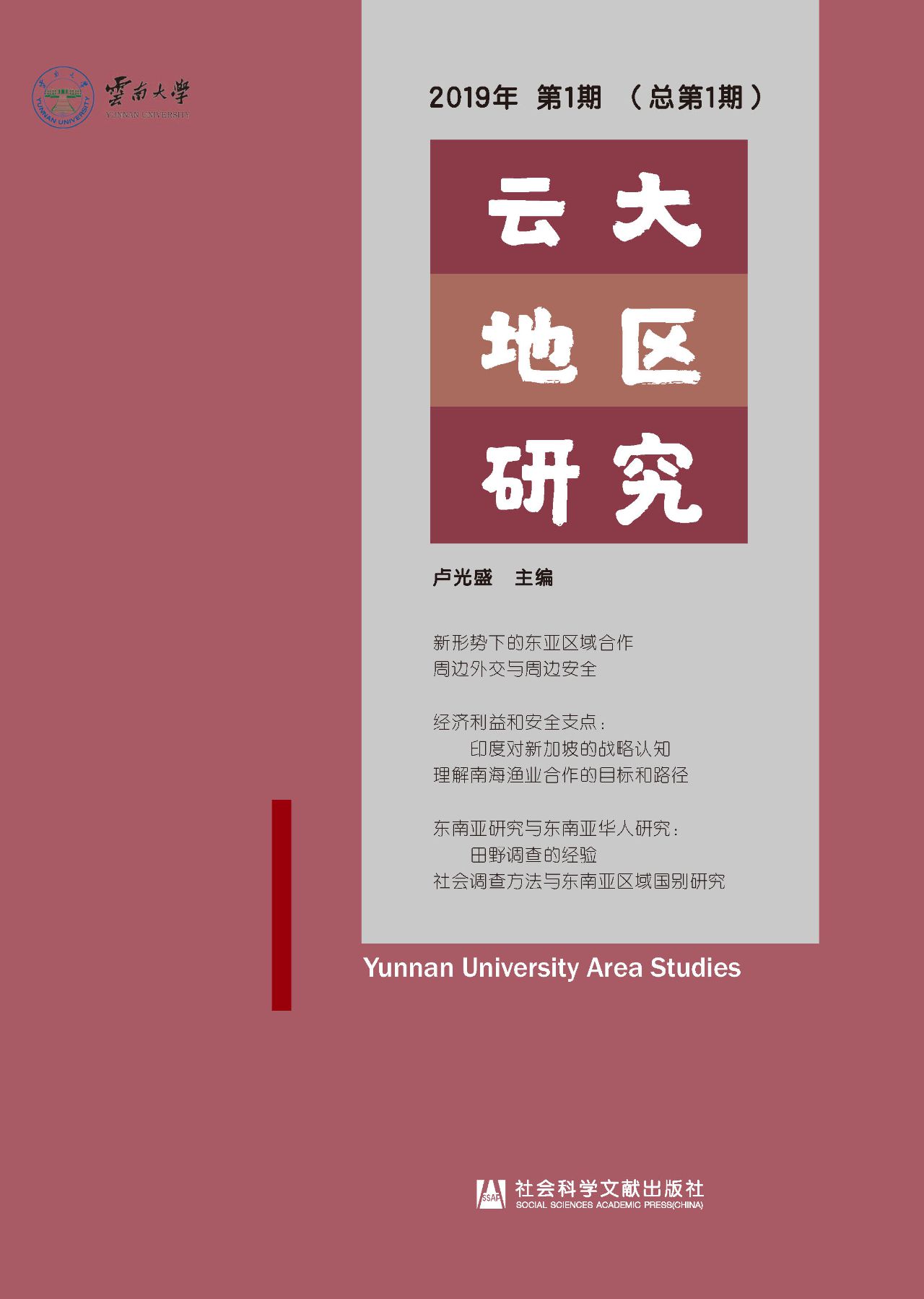 云大地区研究（2019年第