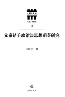 先秦诸子政治法思想萌