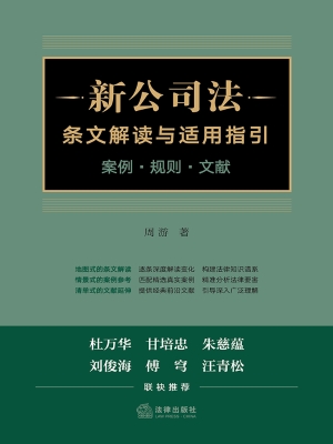 新公司法条文解读与适