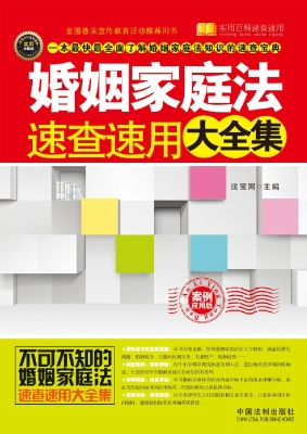 婚姻家庭法速查速用大