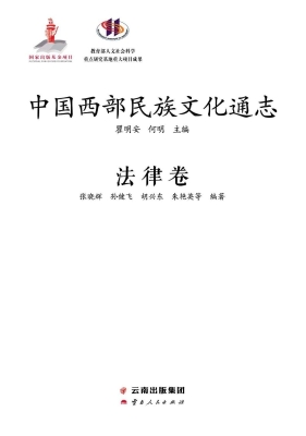 中国西部民族文化通志