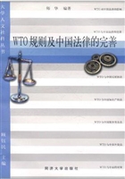 WTO规则及中国法律的