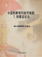 中国刑事审判指导案例