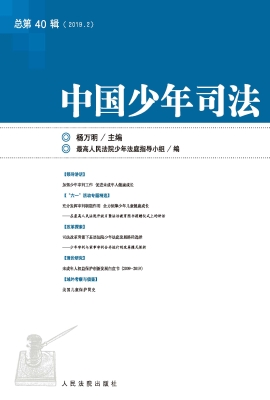 中国少年司法 2019年