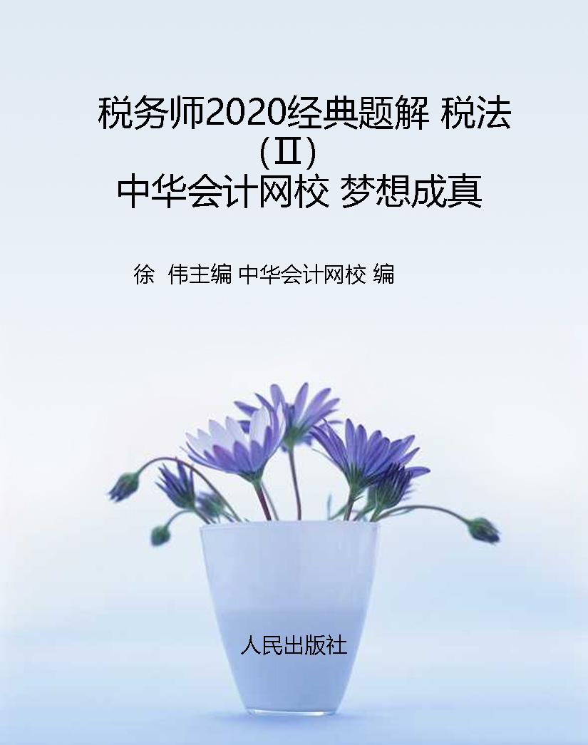 税务师2020经典题解 