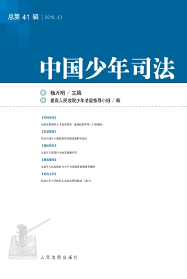 中国少年司法 2019年