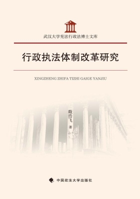 行政执法体制改革研究