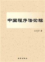 中国程序法论稿