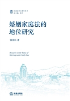 婚姻家庭法的地位研究