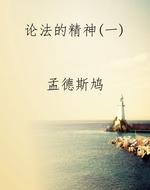 论法的精神(一)