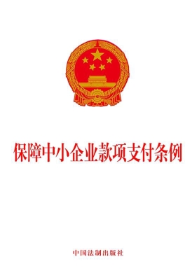保障中小企业款项支付