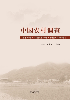中国农村调查（总第32卷