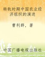 转轨时期中国农业经济
