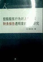 控股股东行为对上市公