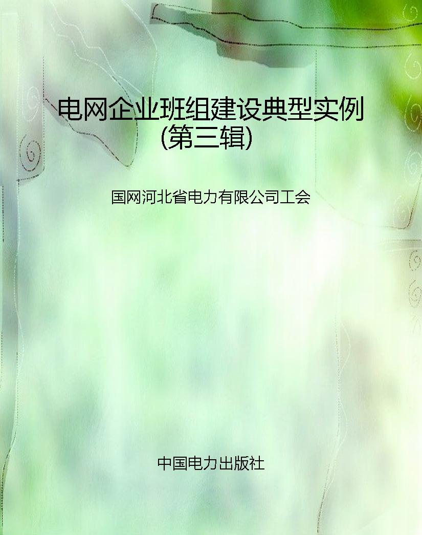 电网企业班组建设典型