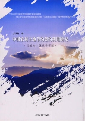 中国农村土地节约集约
