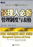 经理人必备管理制度与