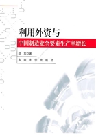 利用外资与中国制造业