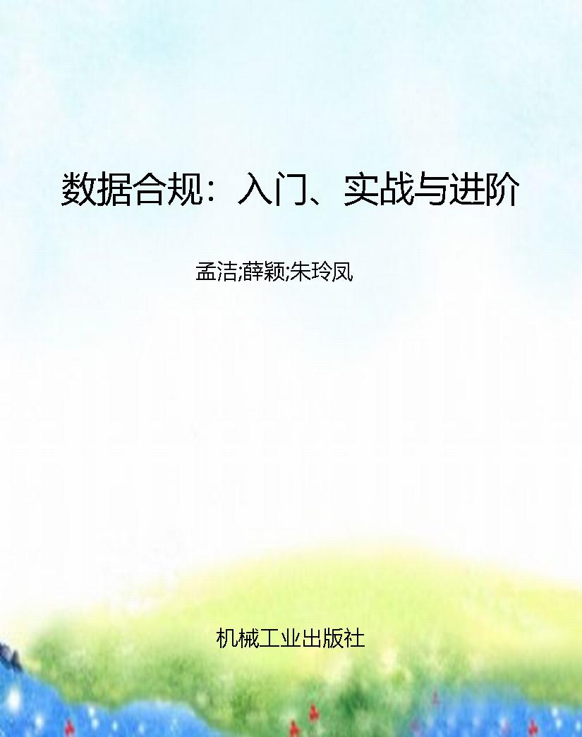 数据合规：入门、实战与
