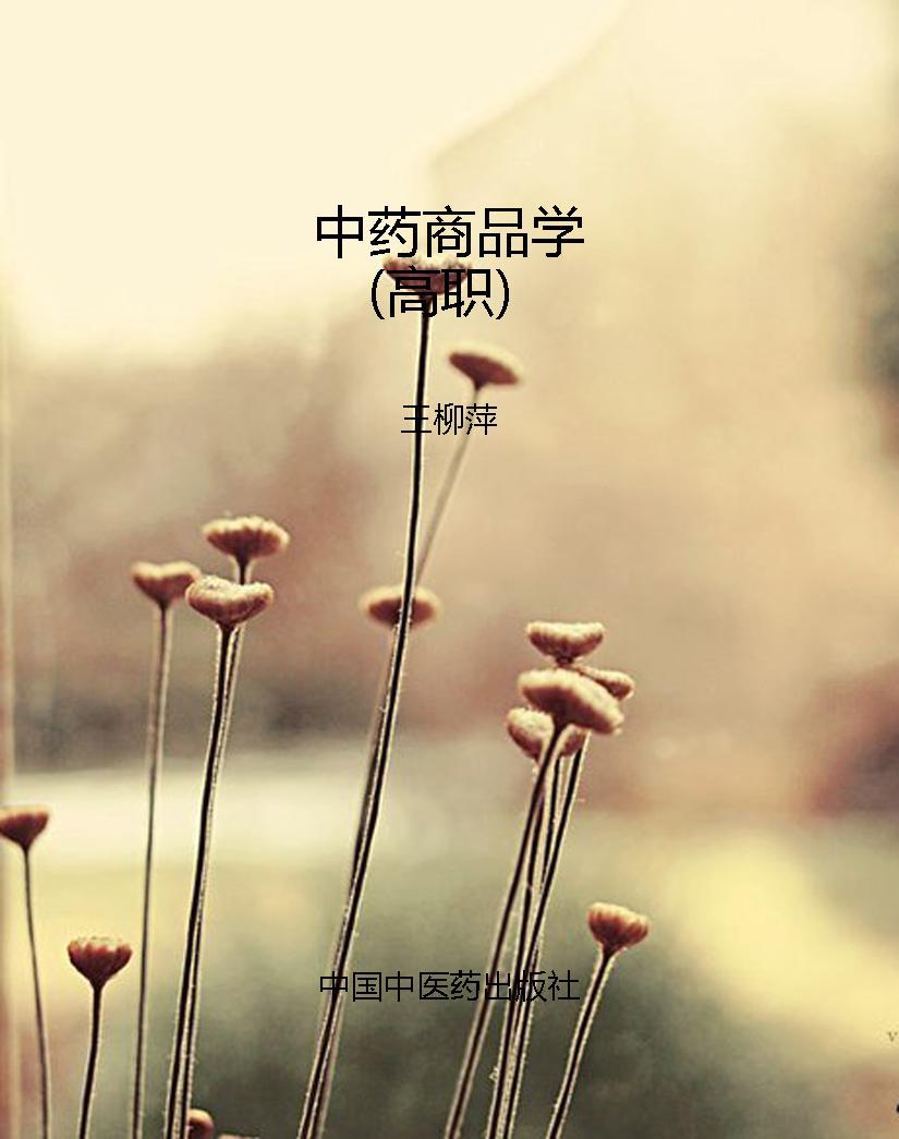 中药商品学（高职）