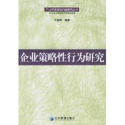 企业策略性行为研究