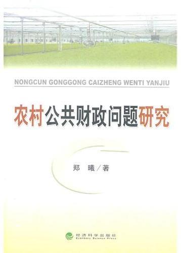 农村公共财政问题研究